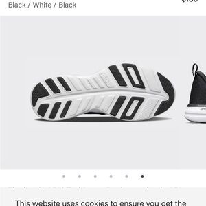 APL Black and White Ankle Boots with Geometric Sole